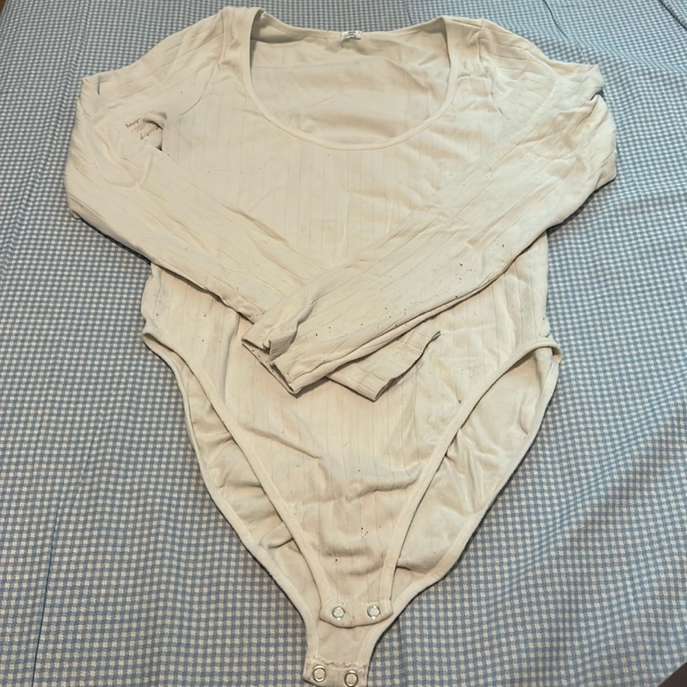Cream Body Suit